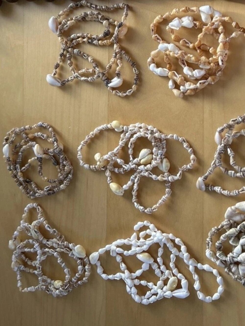 Hawaiian Shell Necklace Lot